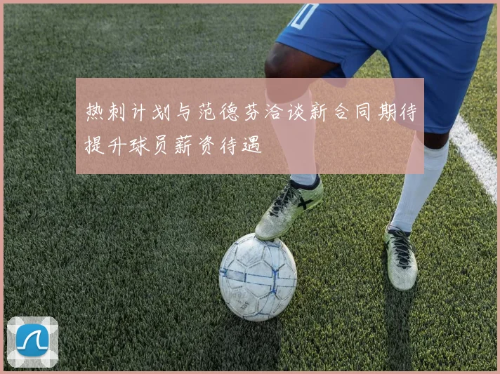 热刺计划与范德芬洽谈新合同期待提升球员薪资待遇